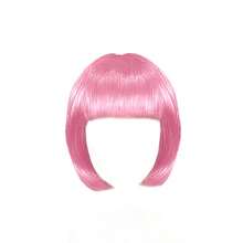 Short Straight Synthetic Wig With Bangs, Suitable For Beginners, Heat Resistant, Applicable For Halloween, Costume Parties, Music Festivals