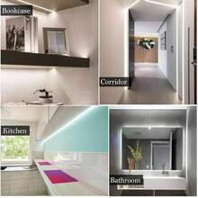 NBBUFF 3ft-100ft Luzes LED com Botão USB para Iluminação Residencial, Basta Plugar e Ligar, Muito Fácil de Instalar, Luzes Brancas Quentes 3000k e Brancas 6500k, Luzes Noturnas Adequadas para Bottom de TV, Quarto, Armário, Iluminação de Showroom, Espelho, Máquina de Costura, Guarda-Roupa, Iluminação Noturna de Escada, Decoração de Halloween, Decoração de Natal