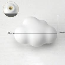 1/2/3 Pieces Of Cartoon Cute Macaron Color Matte Ceramic Solid Wardrobe Drawer Handles (With Free Screws), Drawer Wardrobe Handles, Door Handles, Bedroom Dressing Table Handles With Mirror, Suitable For Various Bedroom Furniture Such As Bedside Tables, Bedroom Wardrobes, Decorative Home Hardware Accessories