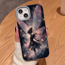 Funda de alta calidad con orificios grandes. Resistente a golpes. Compatible con phone 17, 16, 15, 14, Funda protectora suave para phone 13, 12, 11 Plus Pro, disponible en negro clásico, morado, gris y blanco. Ideal para Halloween y Acción de Gracias. QY25, resistente a golpes. - Negro - Ver 8