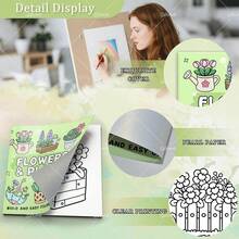 GDTME كتاب تلوين مريح وجميل للبالغين - 24 صفحة للتلوين لتخفيف التوتر: مناسب للأصدقاء المحبين للتلوين (مساحة مريحة للتلوين) هدية مثالية لحفلات عيد الميلاد والهالوين والأعياد