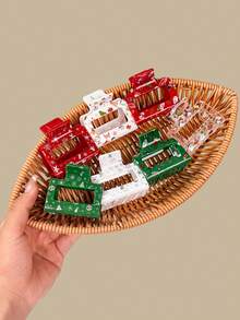 2/3/4/7 buc 2025 agrafe de păr drăguțe de Crăciun pentru fete, adorabile cu Moș Crăciun, reni, clopoței și oameni de zăpadă, potrivite pentru ținuta zilnică a fetelor, petrecerea de ziua de naștere, călătoriile, ținuta de festival sau cadoul de Crăciun pentru iubite