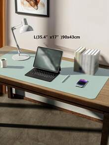 2025 Weihnachtsdekorationen Leder Schreibtischunterlage, Mauspad, Nicht-Computer-Matte für den Schreibtisch, PU-Leder Büroschreibtischunterlage für Zuhause & Büro, Laptop Schreibtischauflage für Tastatur und Maus (Dicke 1mm)