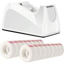 Cinta Mate con Dispensador Antideslizante y Recarga, 2cm x 33m, Paquete de 16 - Cinta con dispensador - Ver 7