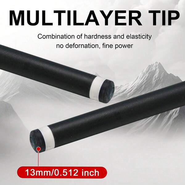 Billar Pool Cue Stick Pool Cue Pool Stick Billiard Cue 13mm 29.33incn Fiberglass Front Ferrule Quick Connector(2025 Pro Series)