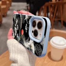 Funda protectora suave de alta calidad con orificios grandes, compatible con los modelos phone 17, 16, 15, 14, 13, 12 y 11 Plus Pro. Disponible en negro clásico, morado, gris y blanco. Ideal para Halloween y Acción de Gracias. - Blanco - Ver 6
