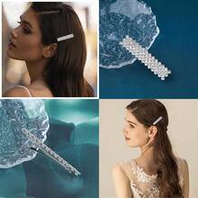 Bohemian Crystal Wedding Hair Barrette Clips Geometric Rhinestone Hair Clip Barrette Square Crystal Hair Clip Silver Cz Headwear Bridal Decorative Hair Accessories Jewelry For Women And#SSDD B BJNHMJ