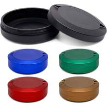 Metal ZYN Container Snus Holder Smell Proof Can Accessory ZYN Bronze - Black - View 2