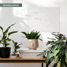 Vent Systems 6'' X 8'' Inch Access Panel - Easy Access Doors - ABS Plastic - Access Panel For Drywall, Wall And Ceiling Electrical And Plumbing Service Door Cover White - 2 - View 7