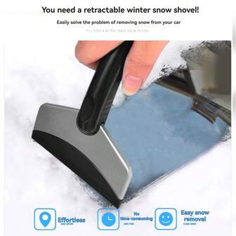 Ice & Snow Products - Ice Scraper/Brush, Ice Remover, Stainless Steel Snow Shovel, Snow & Ice Removal Tools