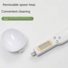 1pc Electronic Measuring Spoon Scale, Household Mini Kitchen Digital Scale, Handheld Ingredient Measuring Spoon, Food Weight Tool, Kitchen Scale