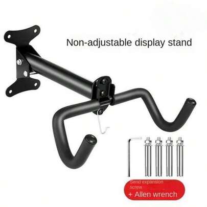 Bike Wall Mount For Road Mountain Bike Space Saving Rack Wall Hook Foldable Adjustable Cycling Rack Bicycle Accessories