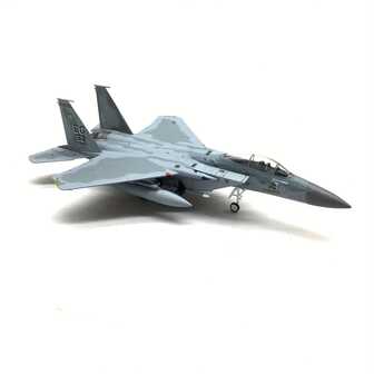 1:100 Scale F15C "Eagle" US Fighter Jet Prototype Model Plane, Metal Diecast Combat Aircraft Model For Collection And Gift