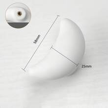 1/2/3 Pieces Of Cartoon Cute Macaron Color Matte Ceramic Solid Wardrobe Drawer Handles (With Free Screws), Drawer Wardrobe Handles, Door Handles, Bedroom Dressing Table Handles With Mirror, Suitable For Various Bedroom Furniture Such As Bedside Tables, Bedroom Wardrobes, Decorative Home Hardware Accessories