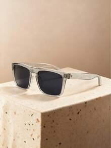 WSZ Fashion Square Neutral Glasses With Multiple Color Options Are Classic Accessories For Driving Fishing Shopping Traveling Outdoor Sport And Daily Wear - F755-5 - View 3