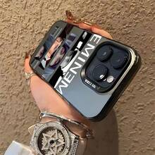 La funda para teléfono del popular rapero E- compatible con los modelos de 17, 16E, 16, 15, 14, 13, 12, 11, Pro,,, X, XR, XSMAX, 8 y Plus, con un acabado mate para protección caídas.17  17promax - Negro - Ver 4