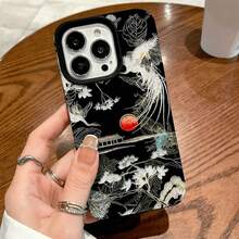 Funda protectora suave de alta calidad con orificios grandes, compatible con los modelos phone 17, 16, 15, 14, 13, 12 y 11 Plus Pro. Disponible en negro clásico, morado, gris y blanco. Ideal para Halloween y Acción de Gracias. - Blanco - Ver 7