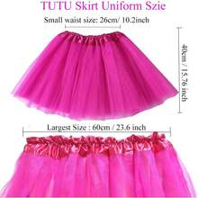 80s Outfits Women 80's Costume Accessories Women 1980s Costume 22 Pcs 80s Party Hoween Outfits - 玫瑰色+黑色緊身褲 - 查看 11