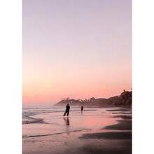 1 件墙壁艺术海报可选框架现代海滩海景波浪冲浪者冲浪印刷海报冲浪板冲浪运动帆布画墙壁艺术图片适用于房间家居装饰 - 彩色 - 查看 36