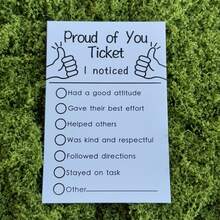 20 Pcs Minimalist Recognition Proud Of You Recognition Cards Minimalist Black & White Paper Employee, Worker, Student, Teacher Appreciation, Christmas Day, New Year's Day, Boxing Day, Halloween, Thanksgiving, Weddings