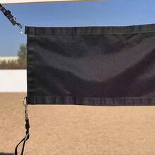 Adjustable Strap Sturdy Spring Hook Horse Stall Guard (Black) - Multicolor - View 6