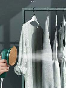 OBOVAY Portable Travel Steam Iron, Rotary Iron, Mini Electric Iron, Gentle On Fabrics, Dry & Wet Use, Convenient To Carry - EU C Type Plug(220-240V) - View 3