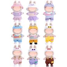 17 Cm Doll Clothing Set,Compatible With Labubu,Clothing Set Suitable For 6.7-Inch Doll Set, Fashionable And Unique Hat And Clothing Accessories, Suitable For First/Second/Third Generation Dolls To Play And Display ,Clothing Set Only,(Excluding Dolls And Shoes) - Multicolor - View 1