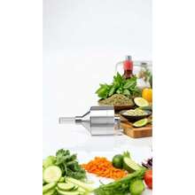 Compact Metal Powder Grinder Hand Mill With Glass Bottle For Spices Herbs And More Easy Grip Durable Design Precision Grinding Home Kitchen Essential Gift Ready