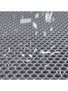 Alfombra para arena de gato de doble capa, de EVA lavable, anti-transportar arena de gato, alfombra a prueba de salpicaduras, alfombra de inodoro para gatos, alfombra para arena de gato - Ver 12