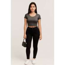 NASHLY Women Tops - Dark Grey - View 2