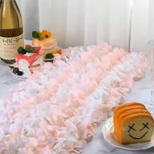 10pcs 100cm/39inch Artificial Silk Wisteria Flower Vines Hanging Rattan Flowers Wedding Home Decoration, Valentine Day, Gift Gifts Birthday Graduation