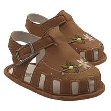 Baby Girls Sandals, Summer Shoes, First Steps, Summer Baby Girls Shoes - 駝色 - 查看 7