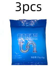 Jakehoe 10/8/5/4/3/2 Pieces Bathroom And Kitchen Pipe Unclogging Powder Dissolves Clogs And Eliminates Odors (Brand New Upgraded Packed,New And Old Styles Randomly Selected), Cleaning Powder Can Unclog Sewers