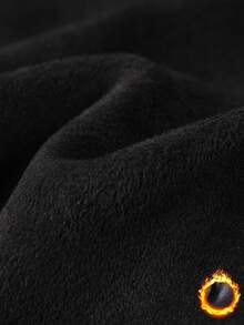 Men's Thick Striped Chenille Sweater, Business Commute & Casual Versatile Middle-Aged Knitted Pullover, Winter, Long Sleeve Top