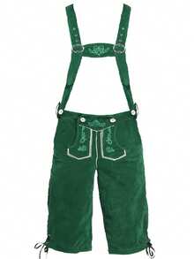 1 bộ quần áo truyền thống Lederhosen dành cho nam, thích hợp cho lễ hội Oktoberfest, biểu diễn sân khấu, Halloween và mùa xuân. - Nhiều màu - Xem 26