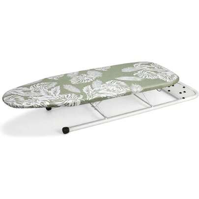 12*32in Table Top Ironing Board With Unique Iron Rest, Thicken Felt Padding, Heat Resistant Cover,23195670