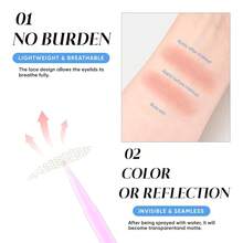 MLEN DIARY 双眼皮贴，隐形提拉眼皮贴，适用于单眼皮、下垂眼皮，带工具（144P-27 * 4mm），价格实惠，情人节礼物，平价好物，旅行必备，房间装饰，情人节礼物，便宜货，房间用品，1美元商品，度假必备，女士礼物，卧室用品，情人节，99美分 - 100個(27*4毫米) - 查看 3
