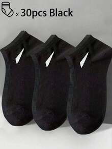 100 chiếc/80 chiếc/50 chiếc/30 chiếc/20 chiếc/10 chiếc/8 chiếc/4 chiếc Vớ lót đan thoải mái, thấm hút ẩm, kháng khuẩn, thoáng khí - Quà tặng tuyệt vời cho Ngày của Cha, phù hợp cho cả nam và nữ, Vớ dài, thấm mồ hôi, chống mùi, đàn hồi & mềm mại, màu trơn thời trang, phù hợp cho mùa xuân, mùa hè, mùa thu, mùa đông, trang phục thường ngày, trang phục hàng ngày và các hoạt động yoga/thể thao - Nhiều màu - Xem 36