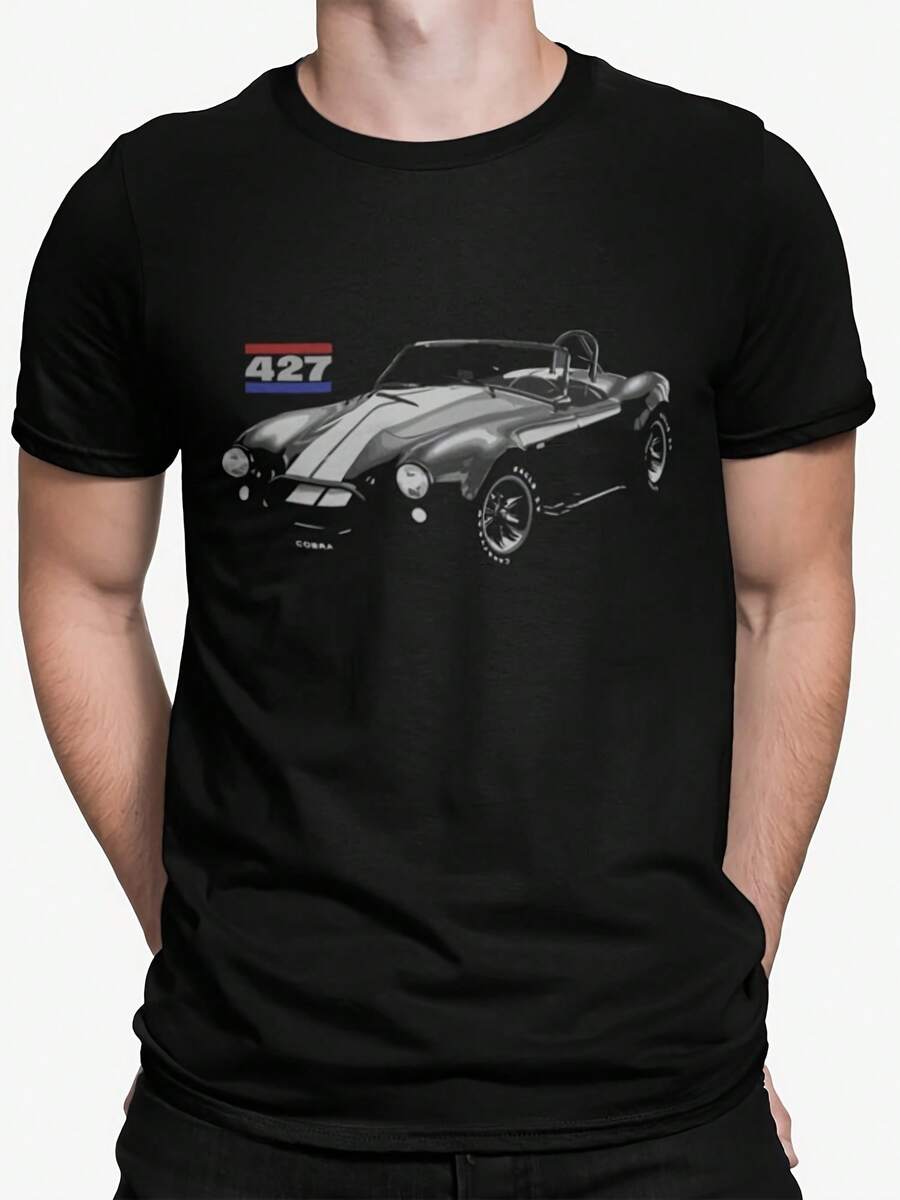 Shelby Cobra 427 Muscle Car Short-Sve T-Shirt - Style30 - View 1