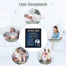 Plaid Flannel Blanket, A Heartfelt Birthday Gift From Daughter To Parents, Super Soft & Lightweight, Ideal For Father's Day, Mother's Day, Sofa Gift