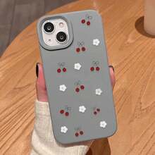 Funda protectora suave de alta calidad con orificios grandes, compatible con los modelos phone 17, 16, 15, 14, 13, 12 y 11 Plus Pro. Disponible en negro clásico, morado, gris y blanco. Ideal para Halloween y Acción de Gracias. - Gris - Ver 8