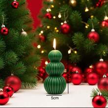 1 قطعة شمعة معطرة ذات تصميم فني كروي موجي بطراز نوردي بسيط، ديكور إبداعي للاحتفالات والعطلات، تصميم هندسي؛ قطعة فنية ديكورية، الوزن: حوالي 84 جرام، الحجم: 5*9.5 سم، ديكور المنزل، ديكورات عيد الميلاد، ديكور الغرفة، هدايا عيد الميلاد