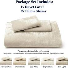 Queen Size 3pcs Ultra Soft Breathable Comforter Cover Set, Luxury Cozy Flannel Duvet Cover With Pillow Shams, 90" X 90", Dark Grey,  And  Bedding Collection - 沙子(無棉被) - 查看 6