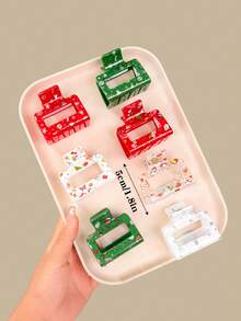 2/3/4/7 buc 2025 agrafe de păr drăguțe de Crăciun pentru fete, adorabile cu Moș Crăciun, reni, clopoței și oameni de zăpadă, potrivite pentru ținuta zilnică a fetelor, petrecerea de ziua de naștere, călătoriile, ținuta de festival sau cadoul de Crăciun pentru iubite