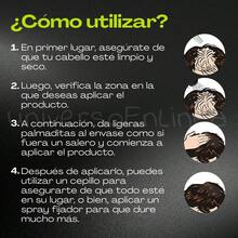 2 Paquetes de Fibras Naturales Capilares de 44g - MX | Disimulan Calvicie, Adherentes y Añaden Volumen a Todo Tipo de Cabello - Negro Estándar - Negro - Ver 3