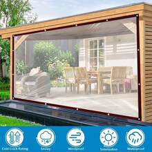 Vải trong suốt chống thấm nước, có nhiều kích cỡ. Được thiết kế với vòng cao su chống thấm nước, phù hợp cho hiên nhà ngoài trời, hàng rào sân vườn và nhà kính. Chất liệu trong suốt không chỉ thẩm mỹ và bền bỉ mà còn ngăn chặn mưa và nắng hiệu quả, mang lại sự bảo vệ lý tưởng cho cây trồng và môi trường canh tác. - trong suốt - Xem 2