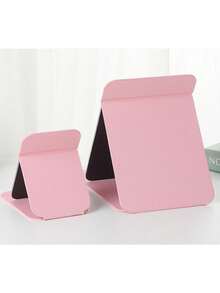 Portable Makeup Mirror, Compact Vanity Mirror For Home, Desk, Dorm, Suitable For Women And Men - Pink - View 4