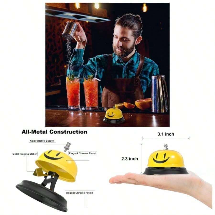 Call Bell, Service Bell Dinner Desk Bell Kitchen Restaurant Bar Hotel Schools