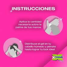 Gel para Cabello de 200g - Fijador sin Alcohol, con Glitter y Ábila, Ideal para Princesas - Multicolor - Ver 6