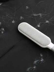 1 wiederverwendbarer selbstreinigender Haarball-Entfernungstrommel und -bürste für große Flächen, hocheffiziente beidseitige Reinigung von Haaren, geeignet für Kleidung, Möbel, Teppiche, Automobile - tragbarer Haarball-Rasierer, geeignet für die Entfernung von Haustierhaaren